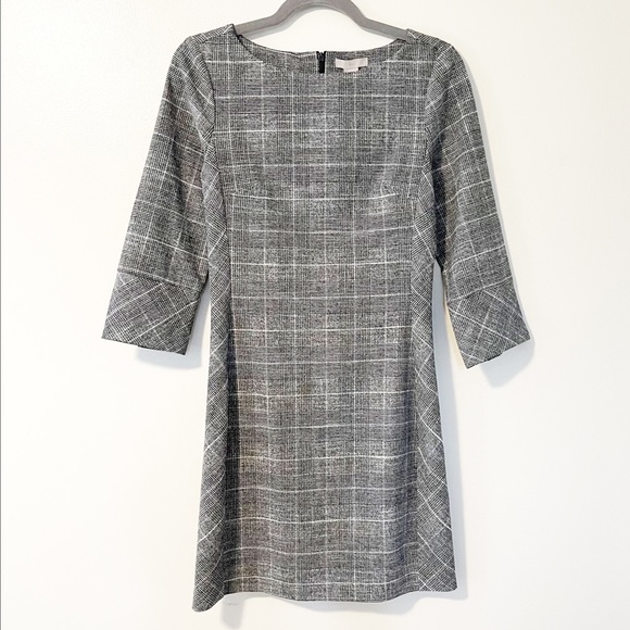 H&M Dresses Nwt Hm Modern Classic Plaid Fitted Dress Poshmark
